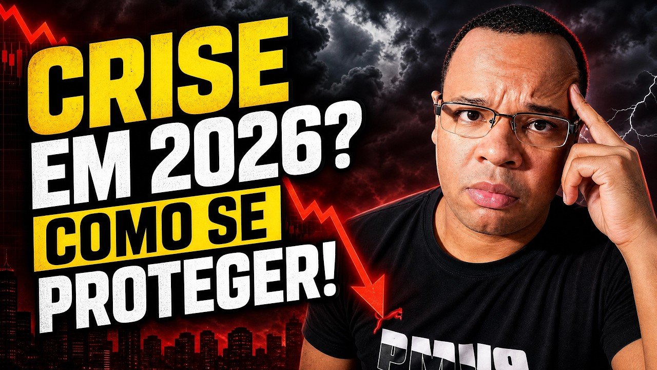 CRISE EM 2026? Onde investir para se PROTEGER!”