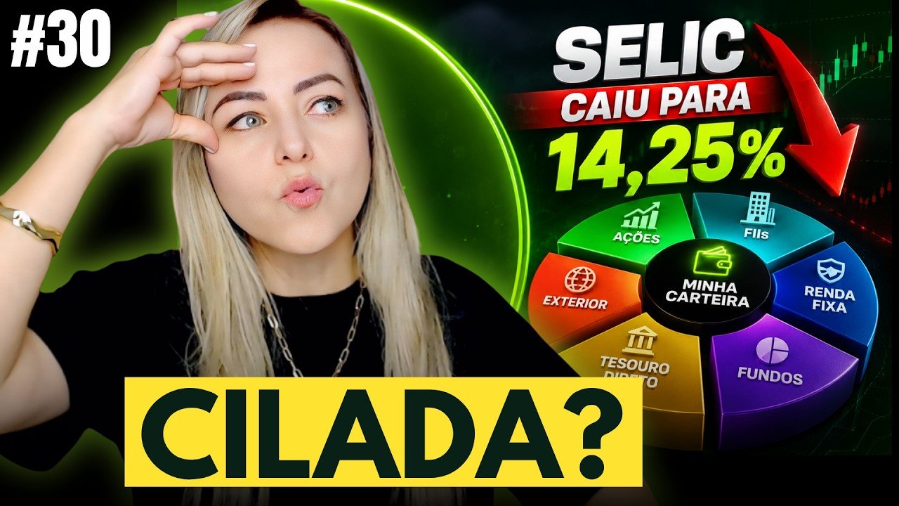 DESAFIO JUNTAR DINHEIRO | Onde Investir Com a Queda da Selic?