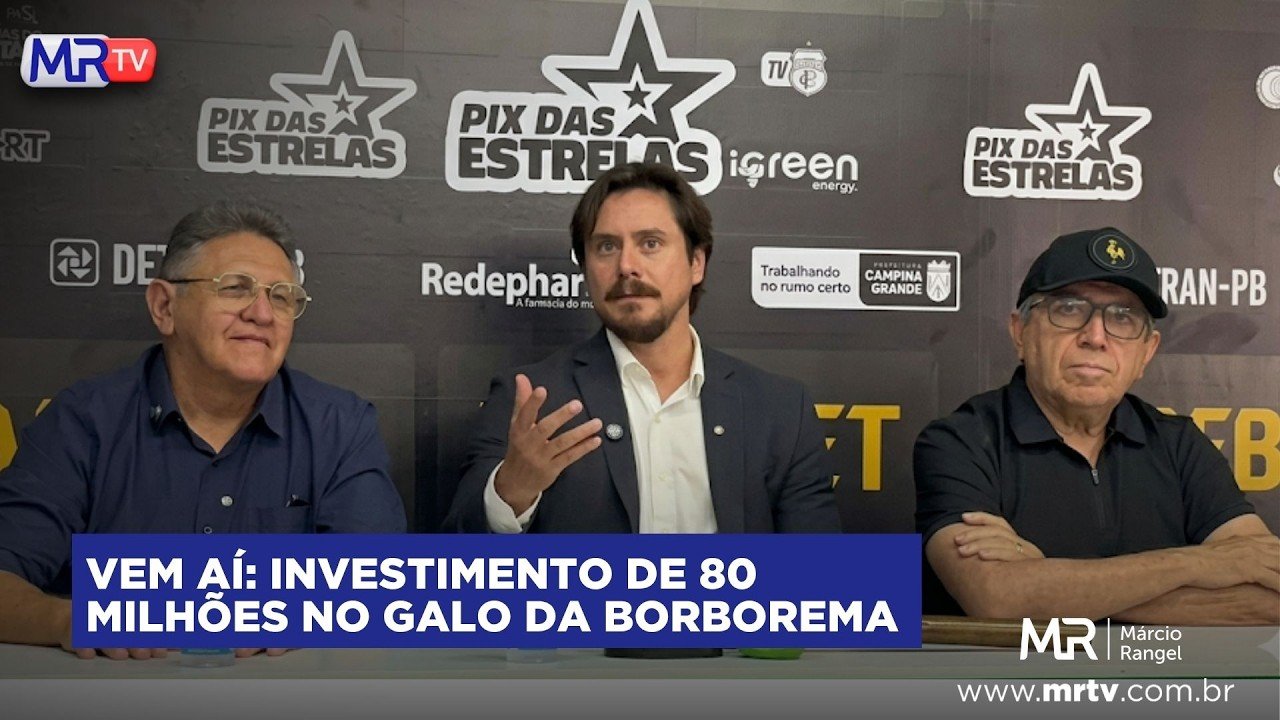 DIRETORIA ANUNCIA INVESIMENTO MILIONÁRIO NO TREZE FC | BLOG DO MÁRCIO RANGEL