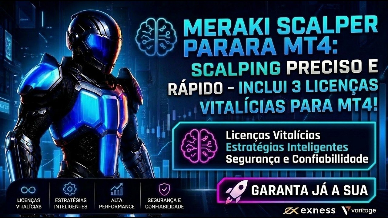EA Trader Robo | Trade para Forex Robô Meraki Scalper MT4