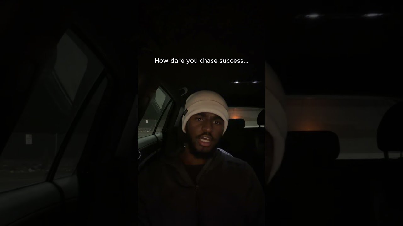 How dare you chase success… #trading #daytrading #entrepreneur