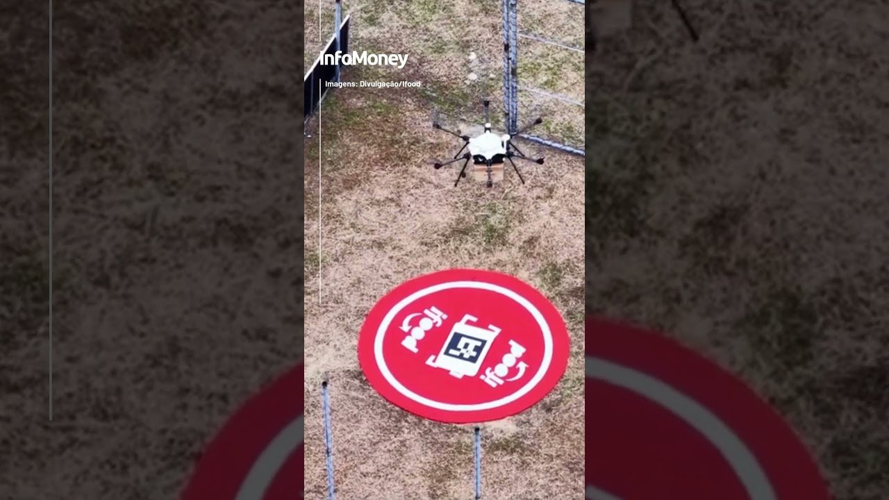 Ifood começa a usar drones para fazer entregas em São Paulo