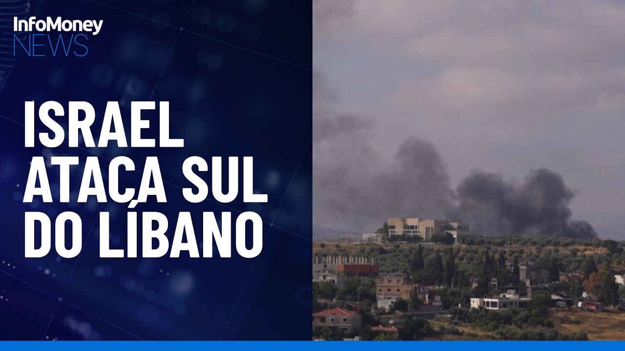Israel faz novos ataques no sul do Líbano