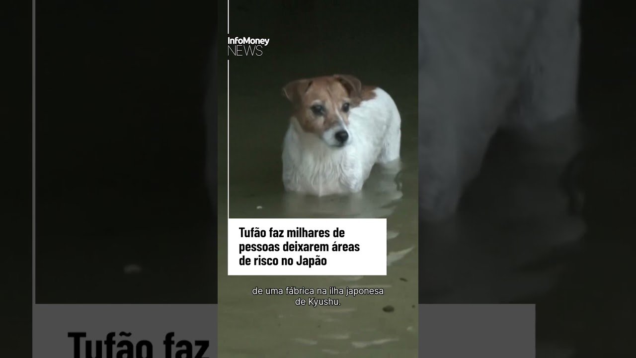 Japão se prepara para tempestades: Chuvas torrenciais paralisam partes de Taiwan | InfoMoney News