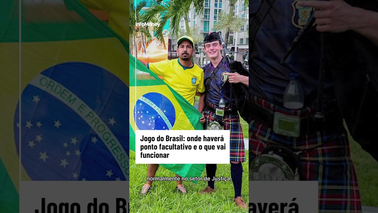 Jogo do Brasil segunda: onde haverá ponto facultativo e o que vai funcionar | InfoMoney News