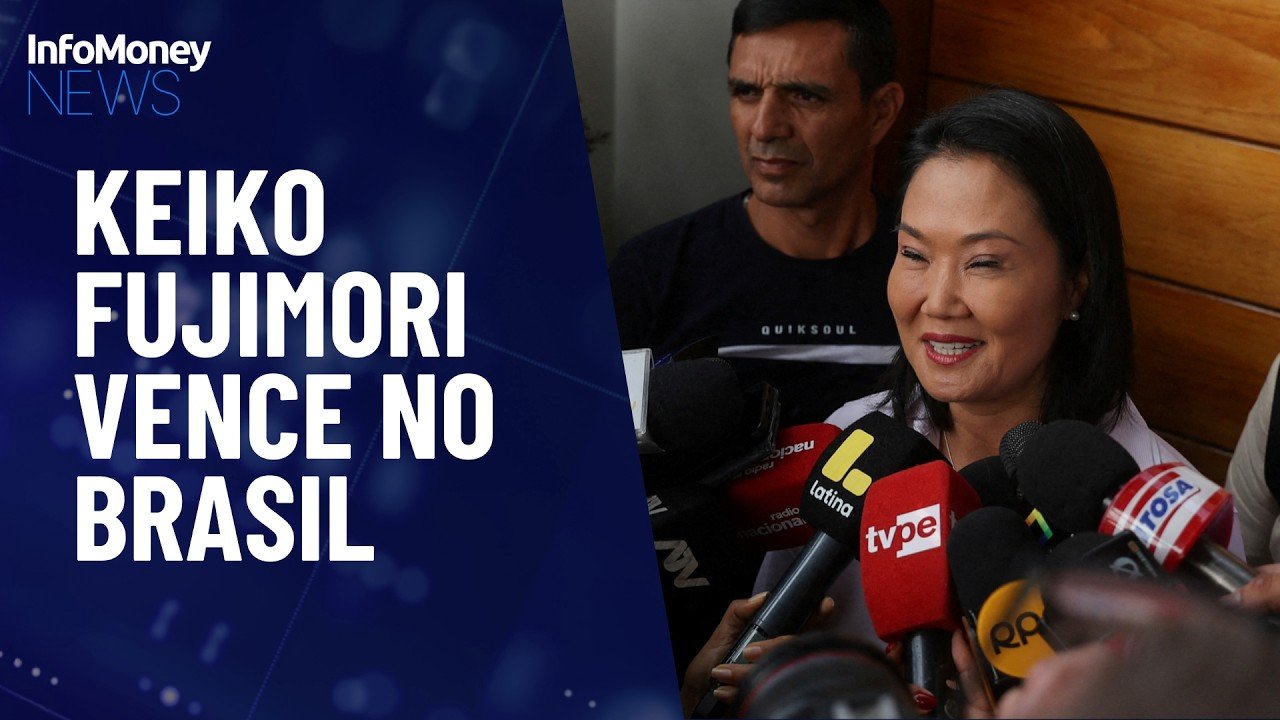 Keiko vence entre peruanos no Brasil e assume liderança  | InfoMoney News