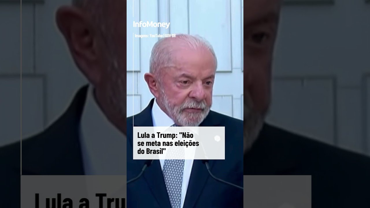 Lula a Trump Não se meta nas eleições do Brasil