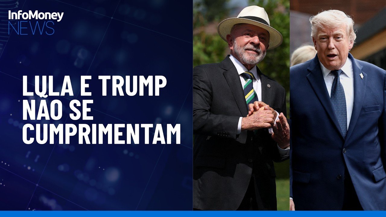 Lula e Trump ficaram frente a frente, mas sem aperto de mão | InfoMoney News