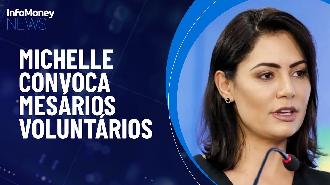Michelle convoca apoiadores a fiscalizarem eleições | InfoMoney News