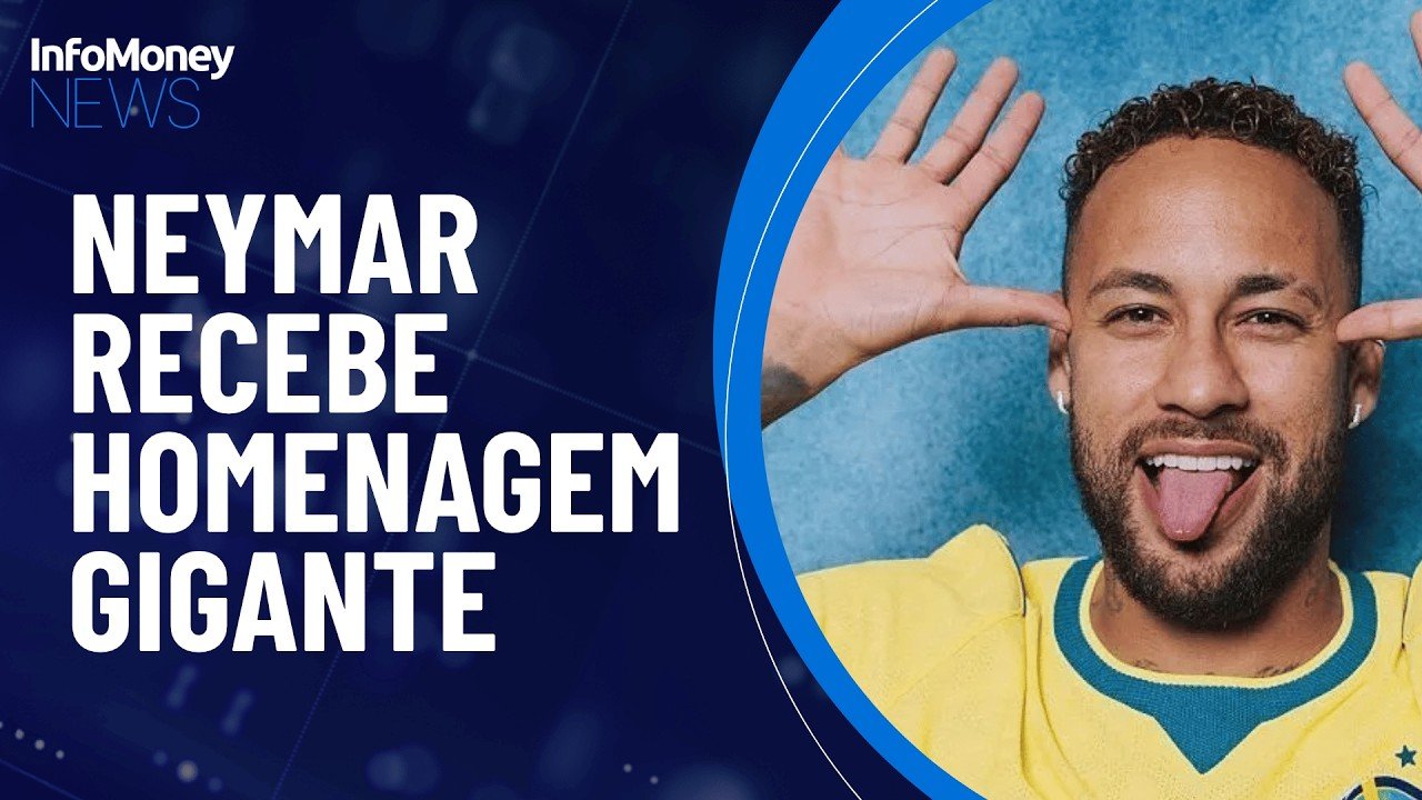 Moradores de Novo Hamburgo fazem mural de 850m2 de Neymar | InfoMoney News