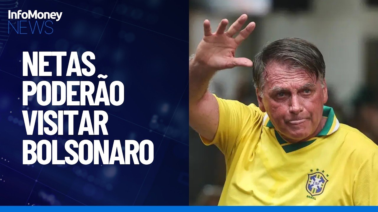 Moraes autoriza que Flávio, netas e nora visitem Bolsonaro | InfoMoney News