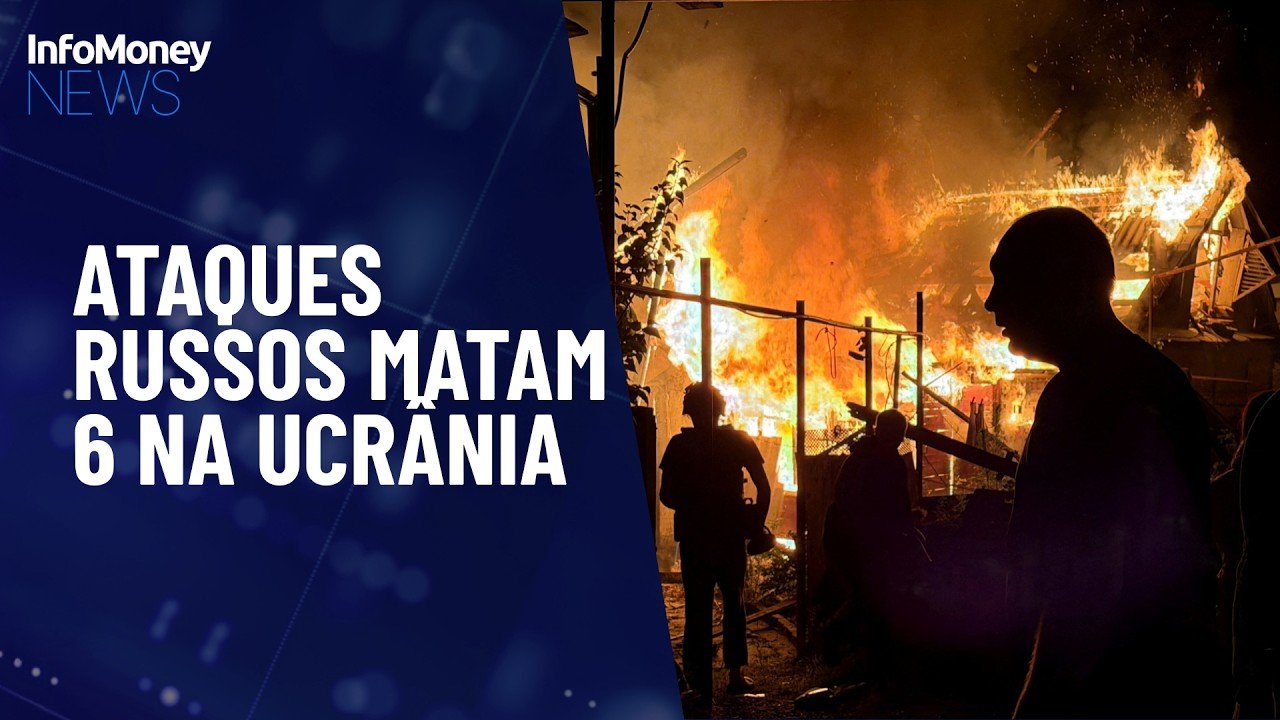 Moscou abate mais de 80 drones; ataques russos matam seis | InfoMoney News