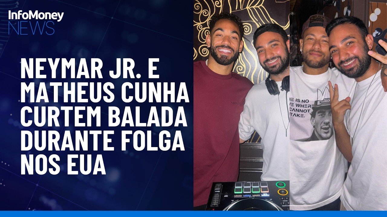 Neymar e Matheus Cunha vão para a balada em folga da Copa do Mundo nos EUA | InfoMoney News