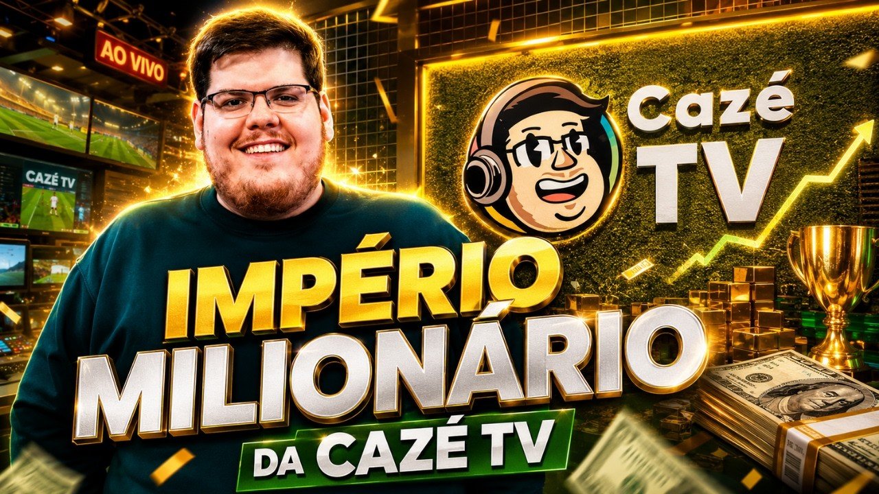 O IMPÉRIO MILIONÁRIO DA CAZÉTV COMO ELES DOMINARAM O FUTEBOL