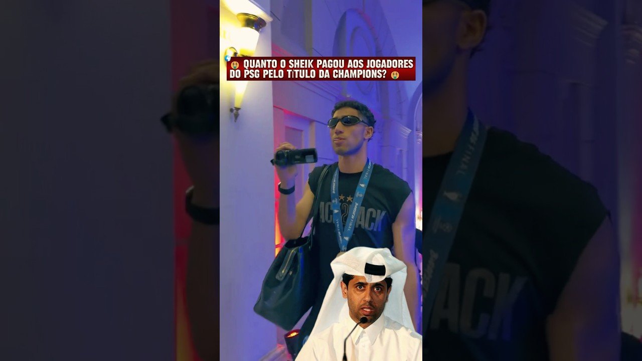 O valor Milionário que os jogadores recebeu do shake #psg #ChampionsLeague #futebol#france