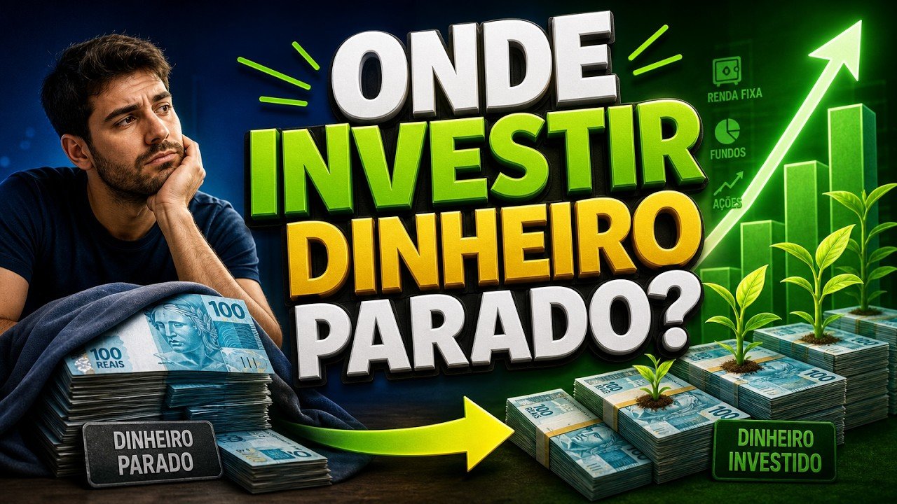 Onde INVESTIR DINHEIRO PARADO