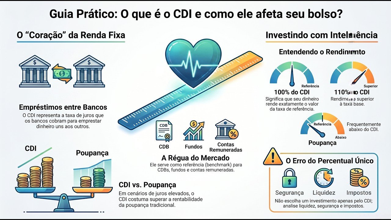 OQUE É CDI ? ENTENDA EM  4 MINUTOS  E PARE DE INVESTIR SEM SABER