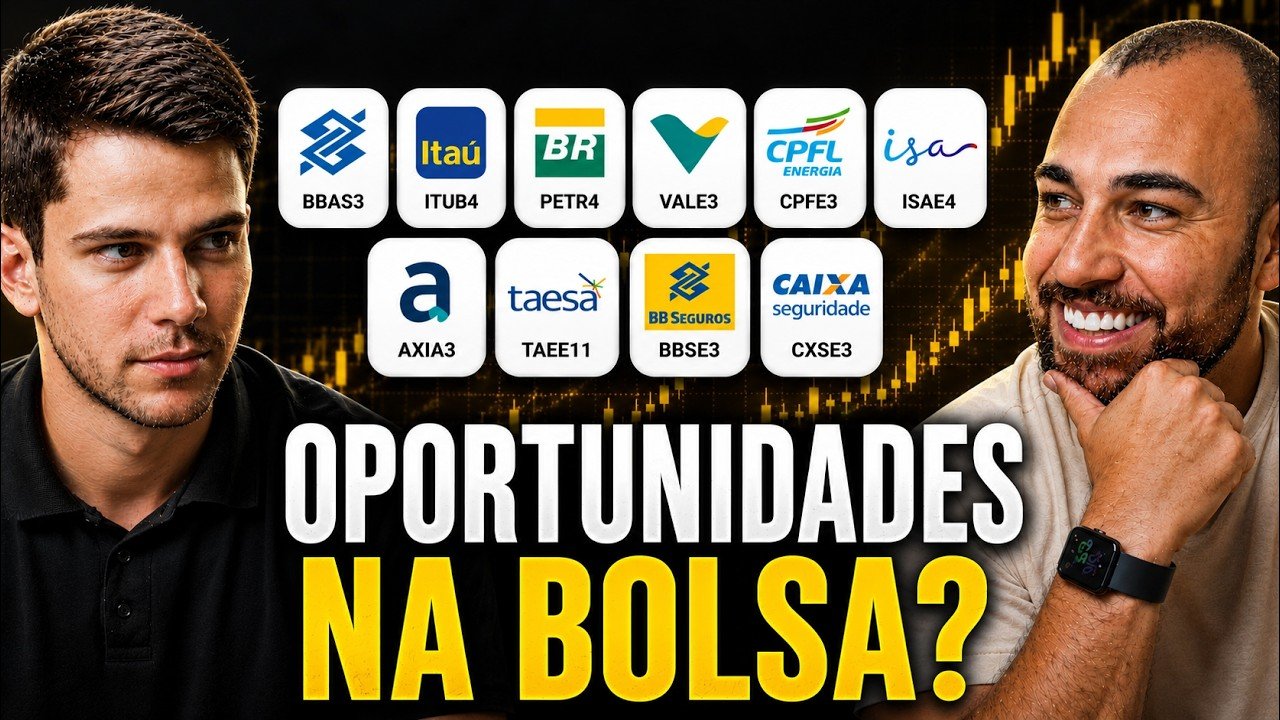 PAPO DE MERCADO #1 AÇÕES EM QUEDA, OPORTUNIDADES NA BOLSA, ONDE INVESTIR HOJE? COM BRUNO ROSOLINI