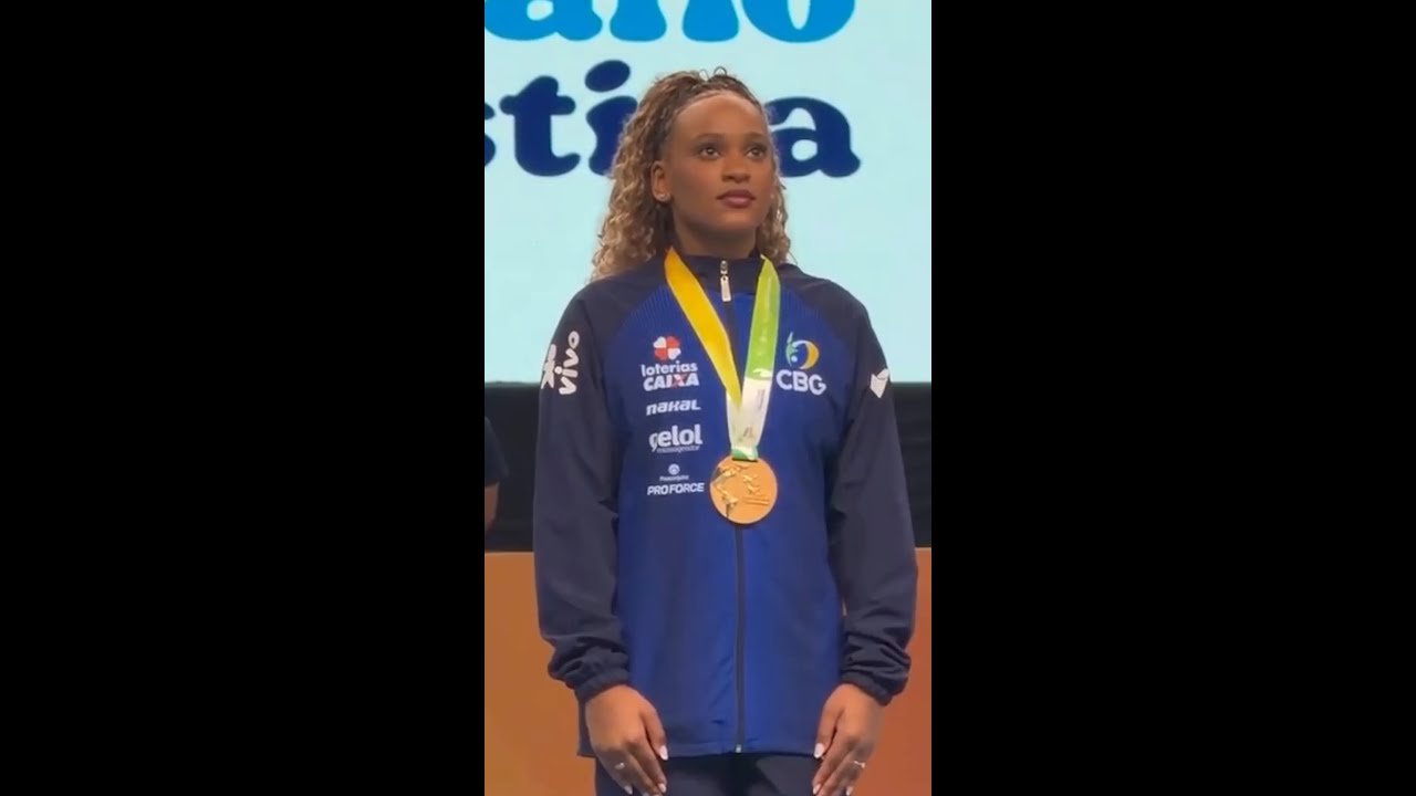 Rebeca conquista ouro no salto do Pan-Americano de Ginástica | InfoMoney News