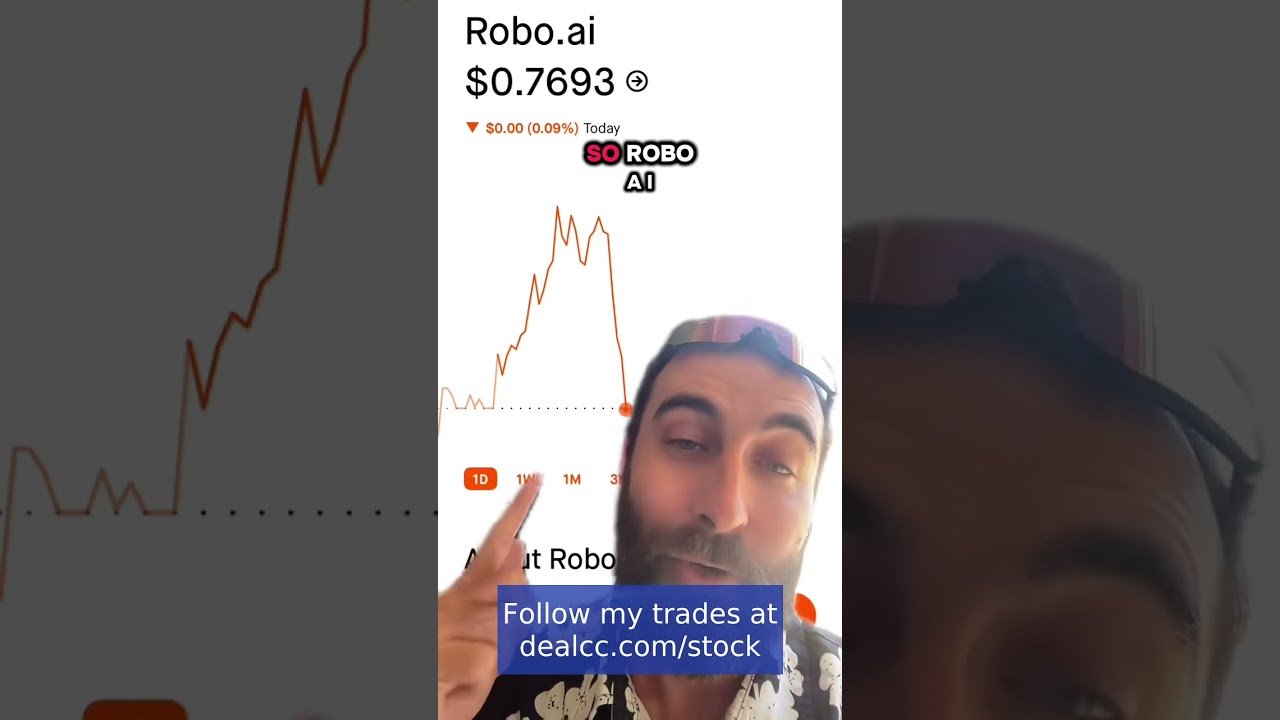 Robo AI up 20% today…. 凉 #ai #stocks #trader #stockmarket #blackfriday2021