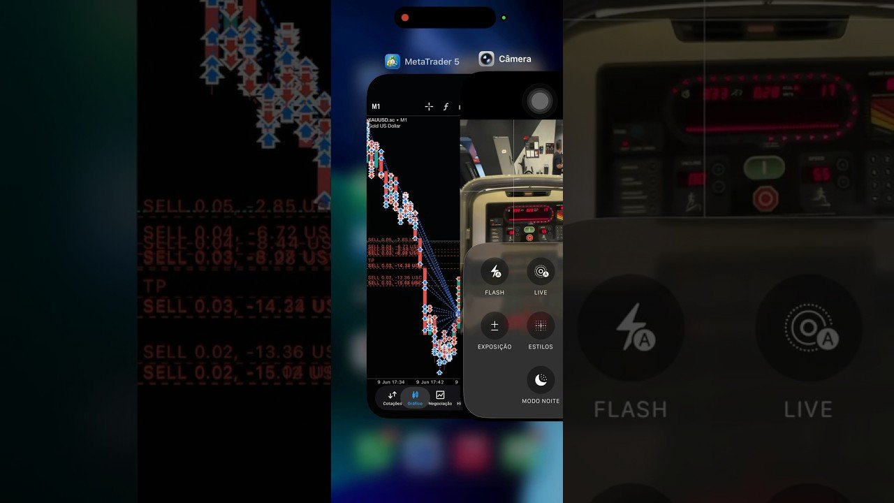 Robo de Forex operando no mercando financeiro #trader