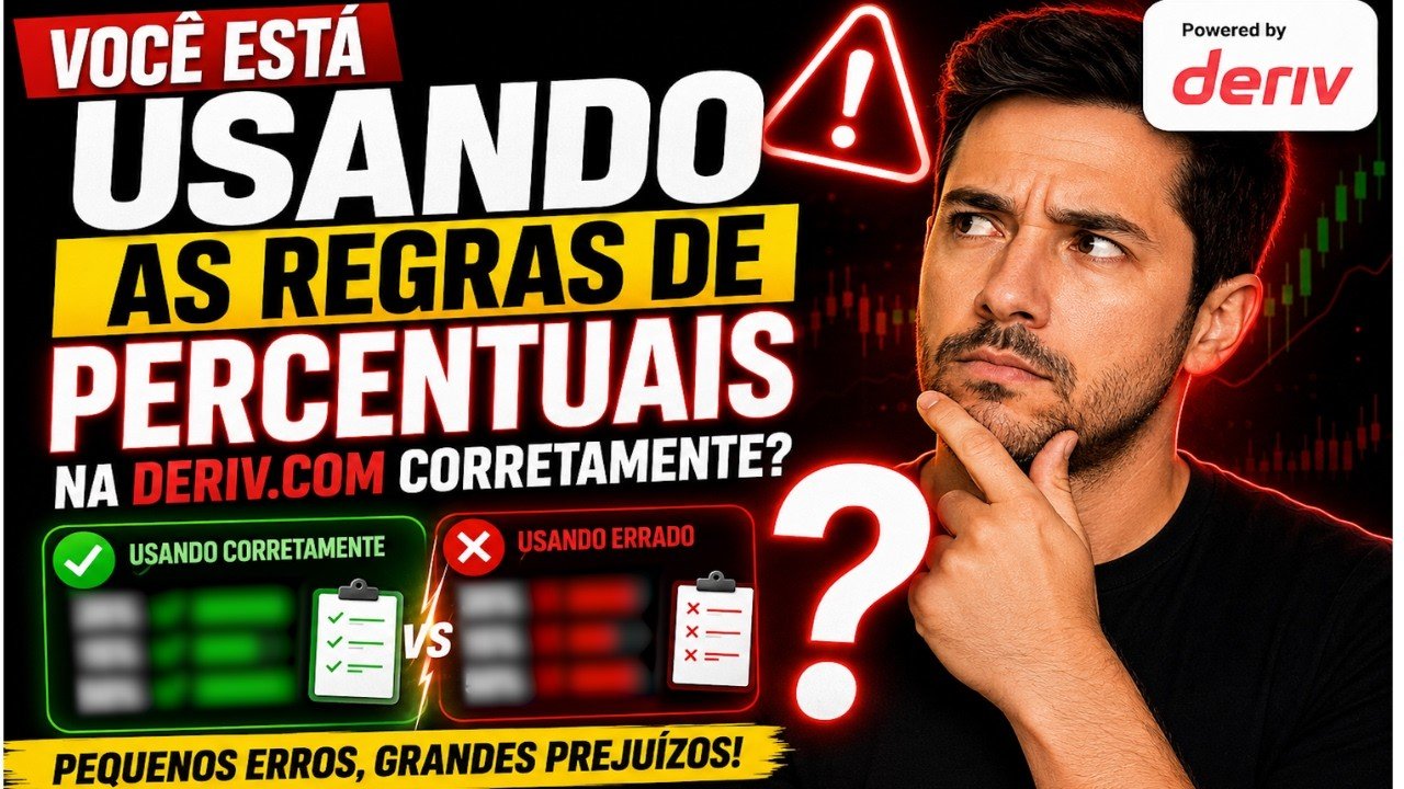Robô Deriv: % que Dobra seus Ganhos na Prática: Use Percentuais do Jeito Certo!