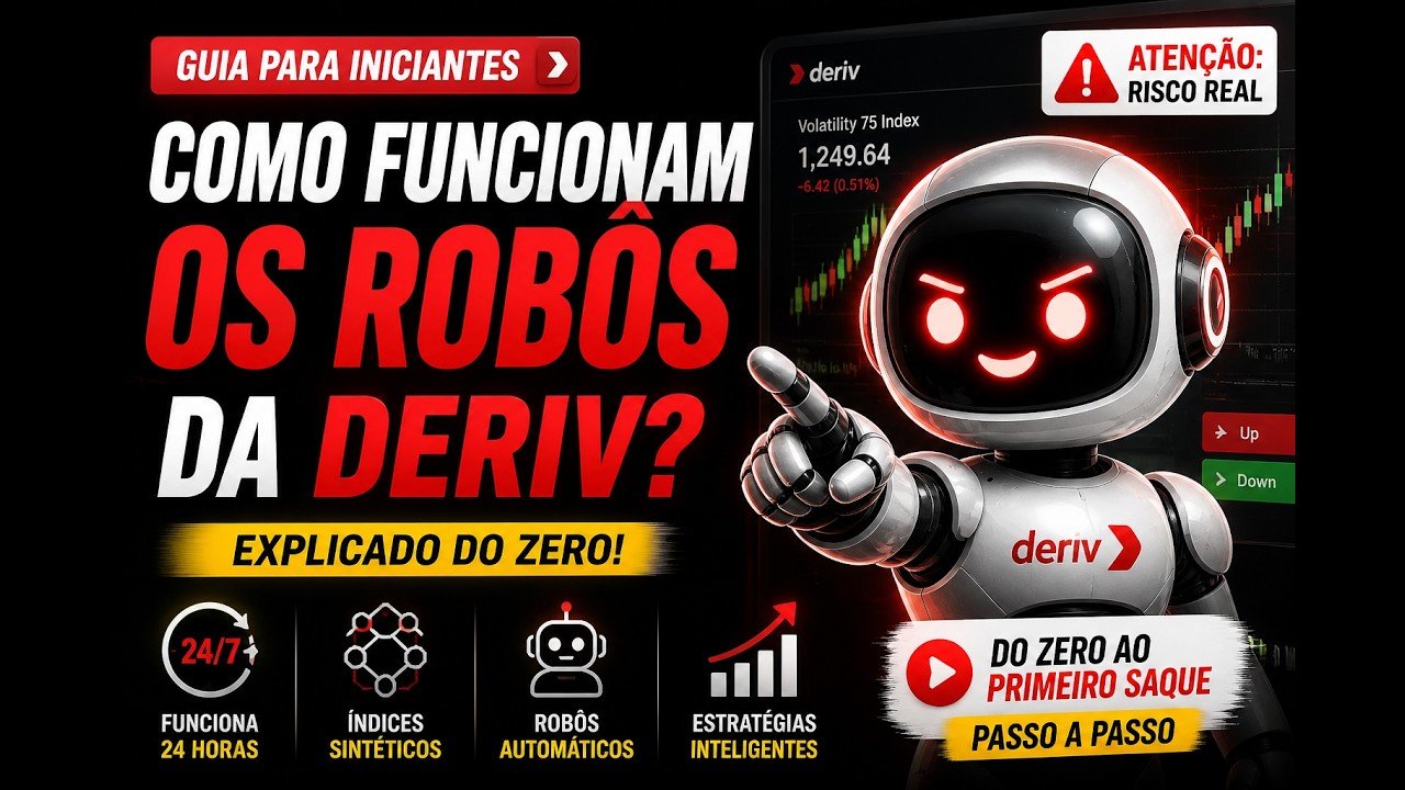 ROBÔS DA DERIV FUNCIONAM? Guia Completo Para Iniciantes (2026)