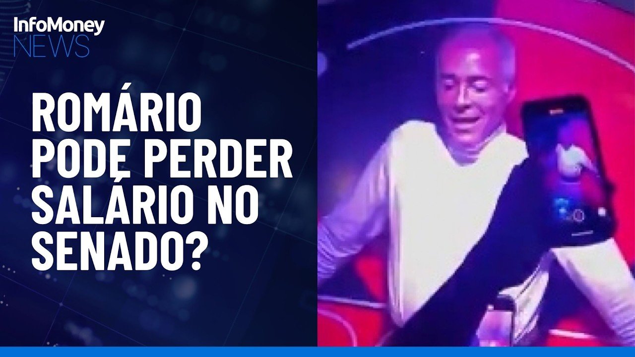 Romário pode se divertir na Copa sem perder salário no Senado? | InfoMoney News