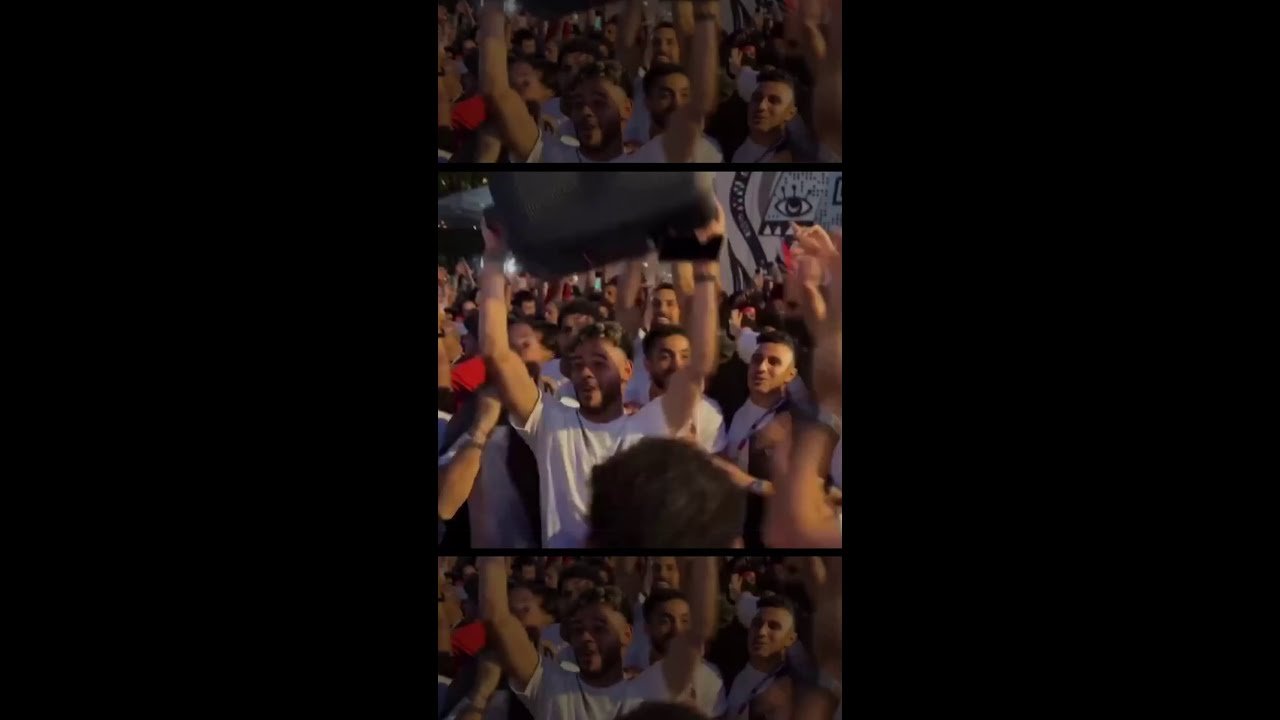 Salah celebra com fãs após Egito vencer pela primeira vez em Copas