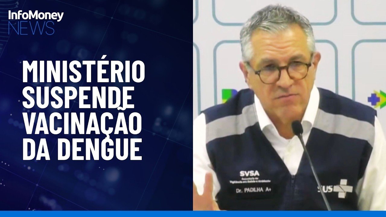 Saúde suspende piloto de vacinação contra dengue do Butantan após 42 reações graves | InfoMoney News