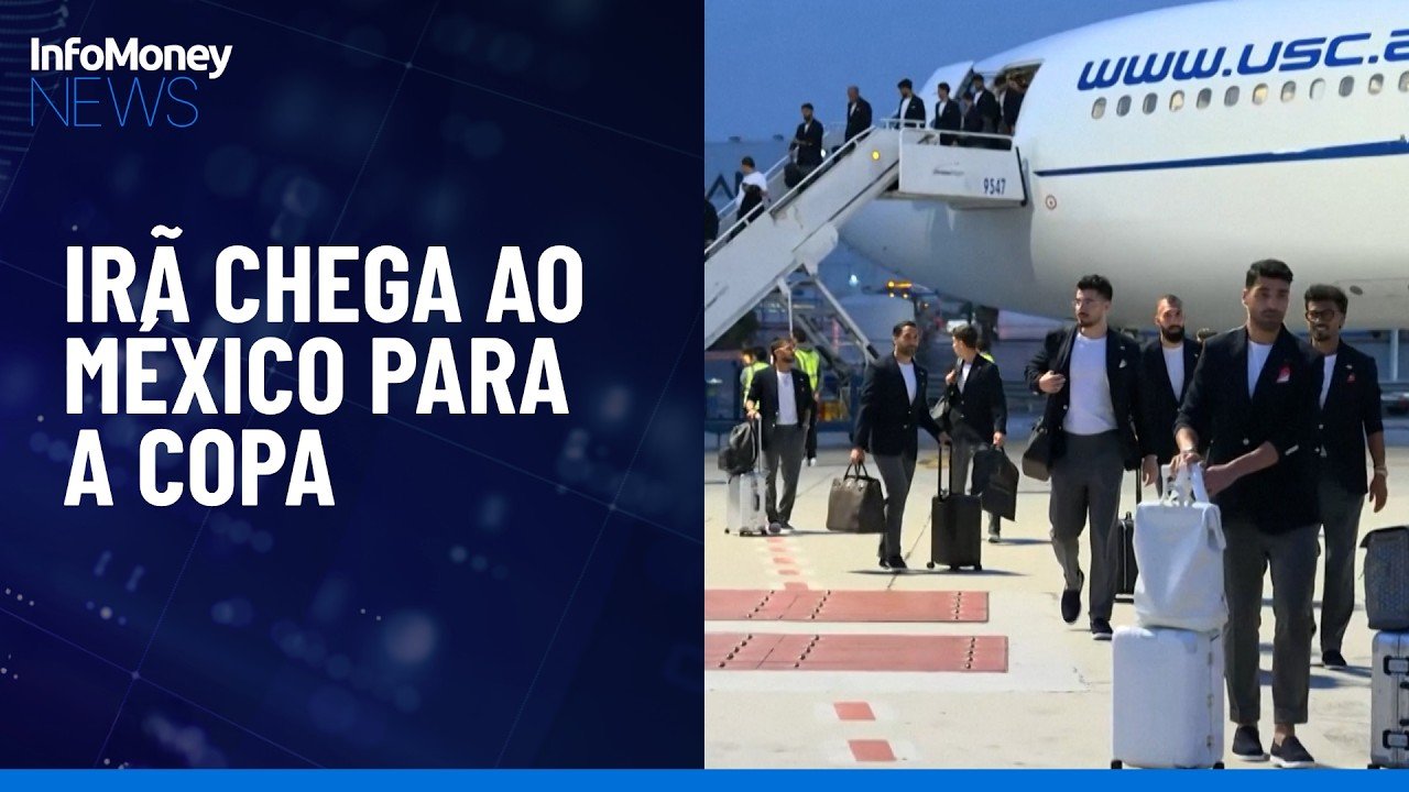 Seleção do Irã desembarca no México após atraso em vistos dos EUA