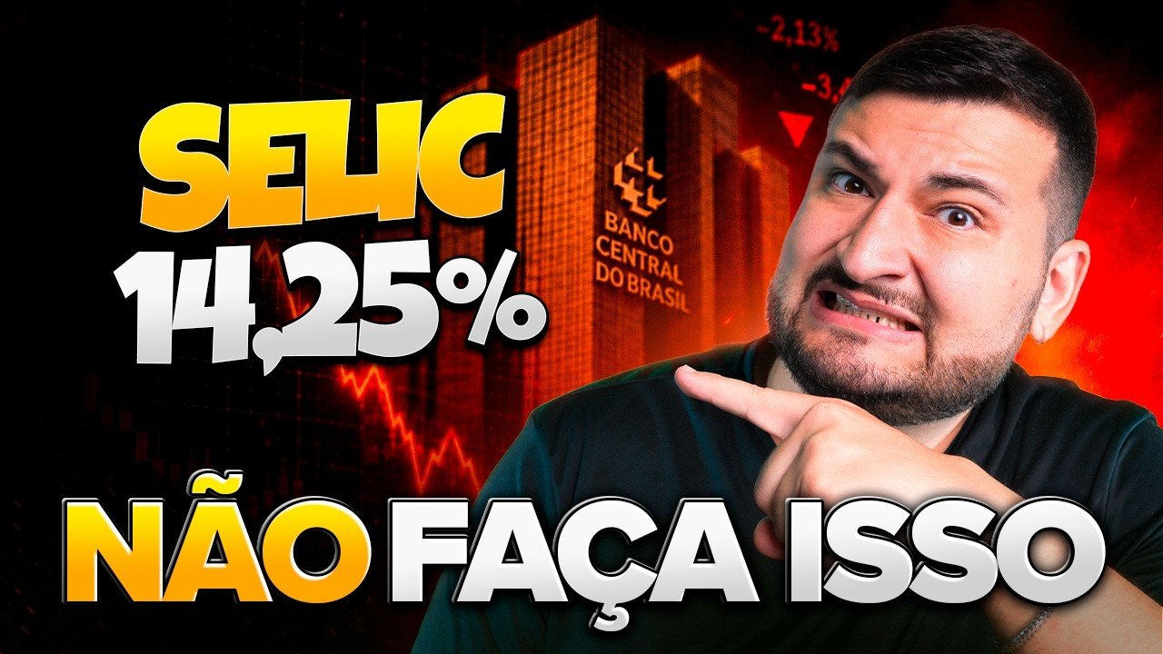 SELIC CAIU para 14,25% e isso pode mudar TUDO! Onde investir agora?
