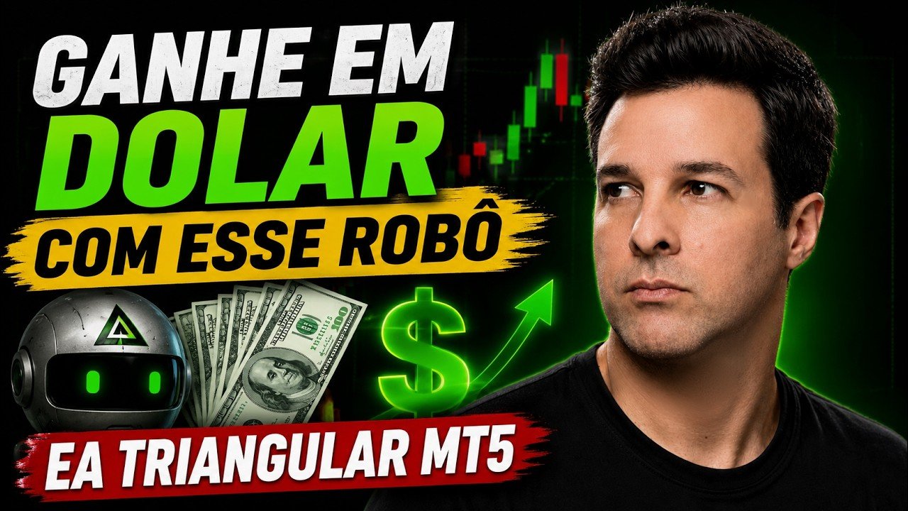TESTEI NOVO SETUP NO EA TRIANGULAR MT5 FOREX/GRATUITO PARA DOWNLOAD/ROBOFOREX PRO CENT