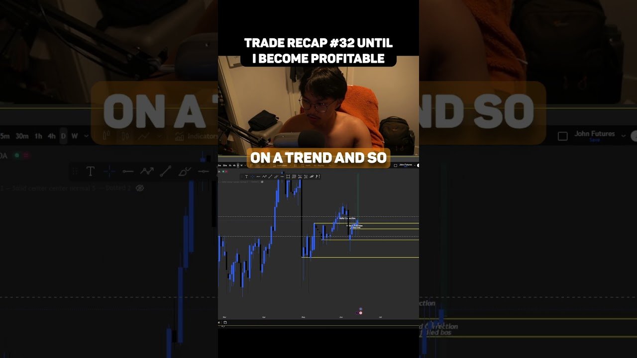 Trade Recap #32 until I become Profitable #daytrader #forex #futures