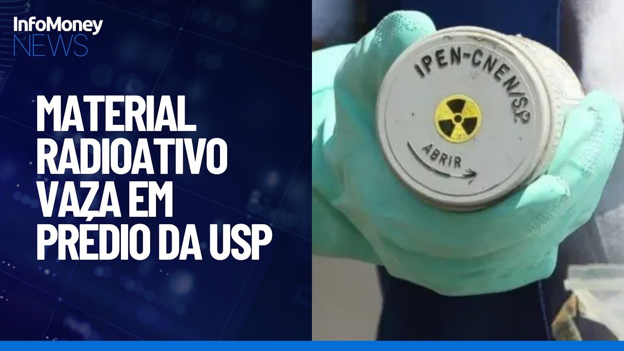 Vazamento radiológico é registrado no Ipen, em São Paulo | InfoMoney News