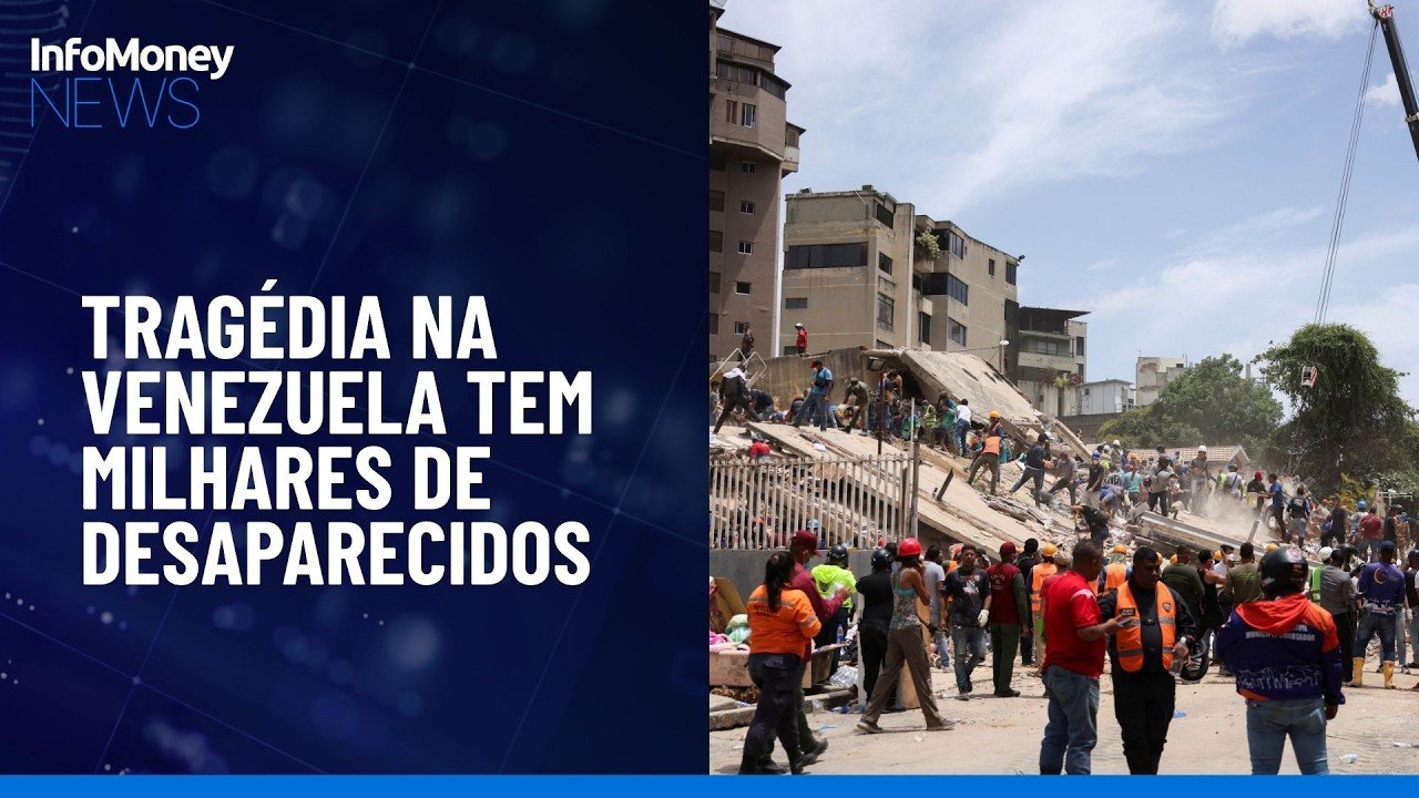 Venezuela tem cenários de destruição e milhares de desaparecidos | InfoMoney News