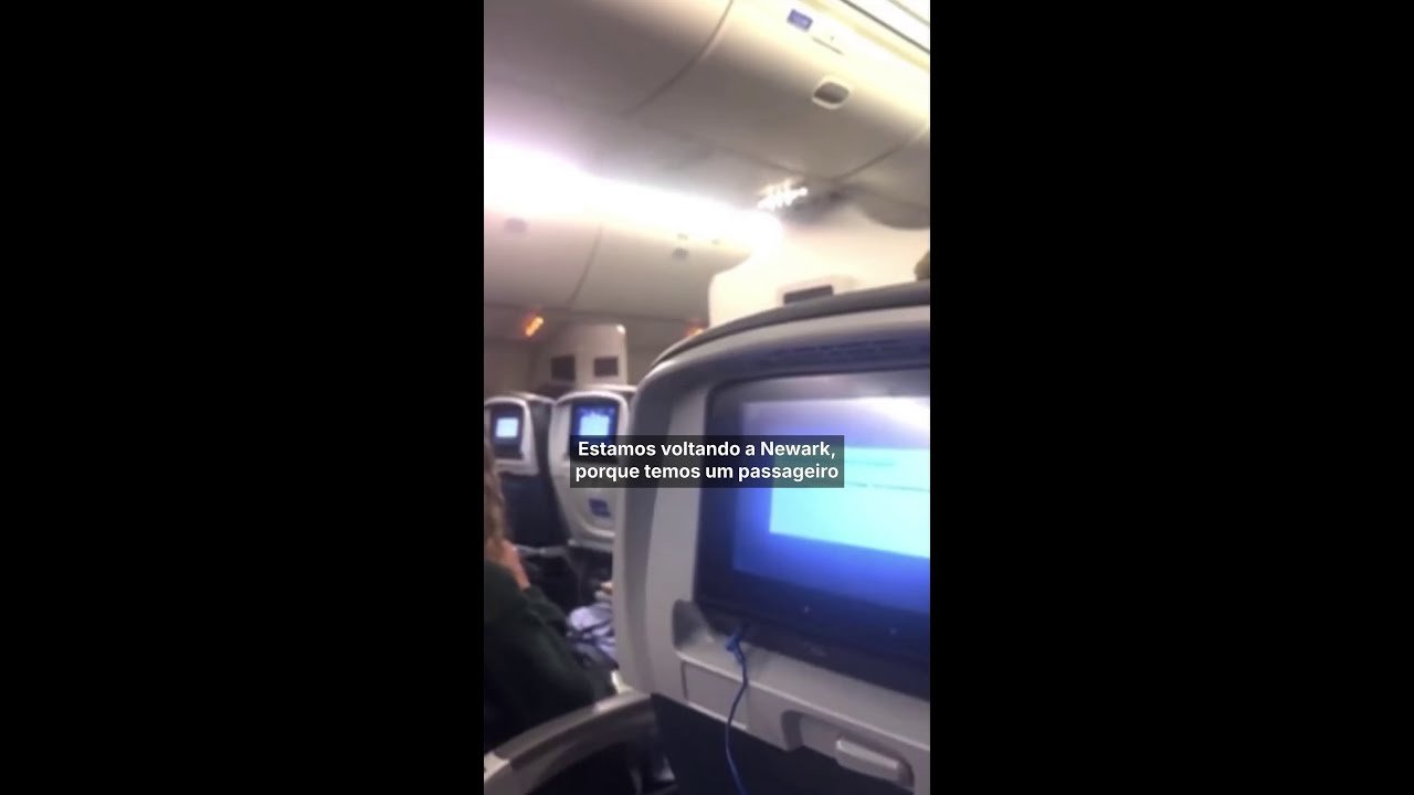 Voo da United volta a Newark após piada com dispositivo bluetooth com nome “bomb”