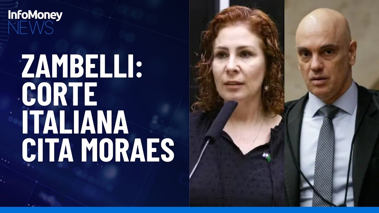 Zambelli: Corte italiana questiona imparcialidade de Moraes | InfoMoney News