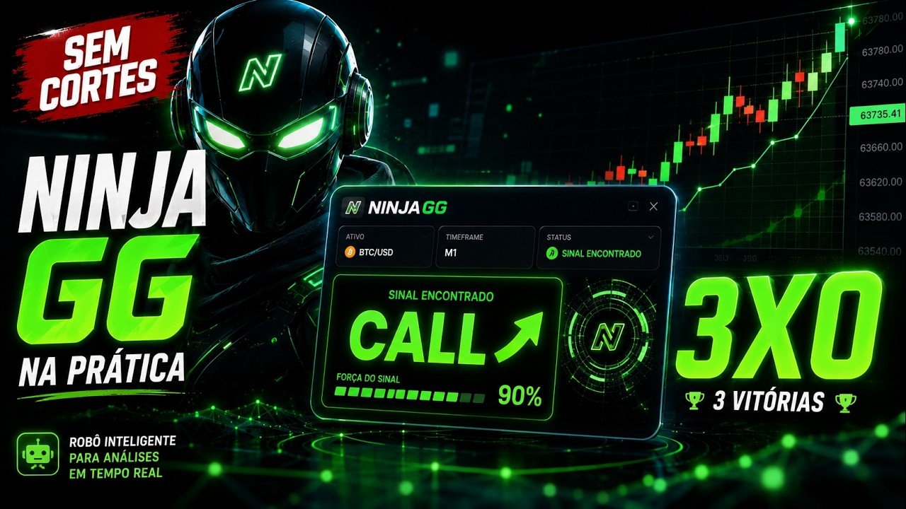 🔥 3 VITÓRIAS SEGUIDAS com o ROBO TRADER! Me SURPREENDI? (Vídeo SEM CORTES)