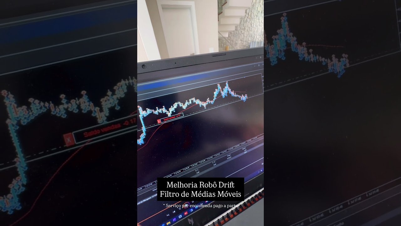 📈 Melhoria Robô Drift: Filtro de medias móveis
