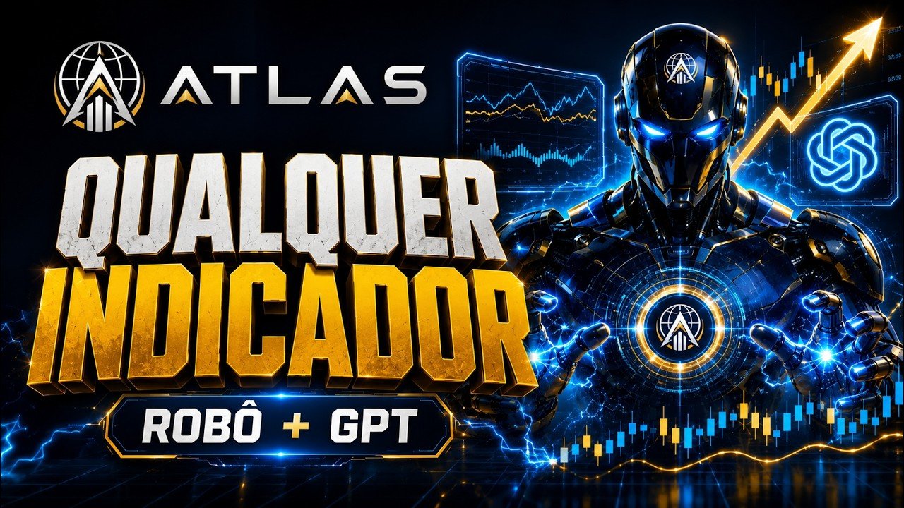 👽 Robô Atlas: Use Qualquer Indicador neste Robô para MetaTrader 5