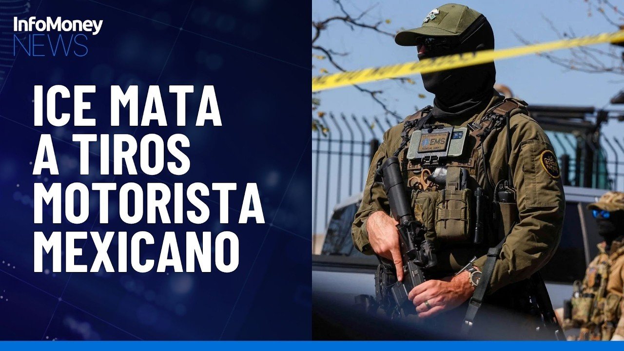 Agente do ICE mata mexicano durante abordagem de veículo | InfoMoney News
