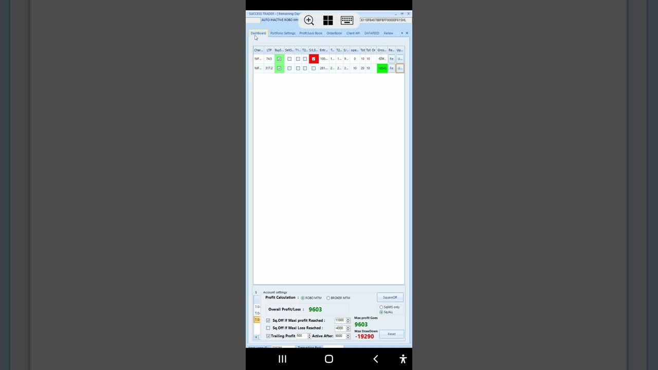 Algo Trading Software working in all segments in mobile phone and Desktop 7092188743