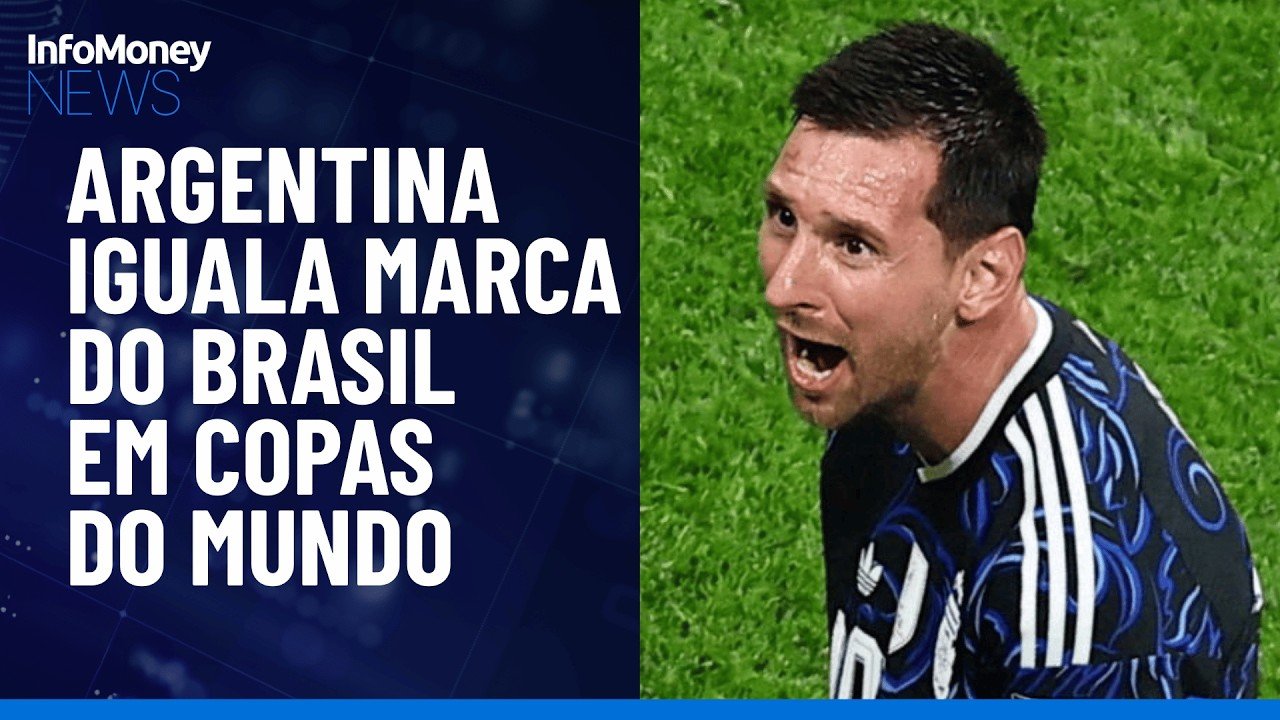 Argentina iguala Brasil e chega à sétima final de Copa do Mundo | InfoMoney News