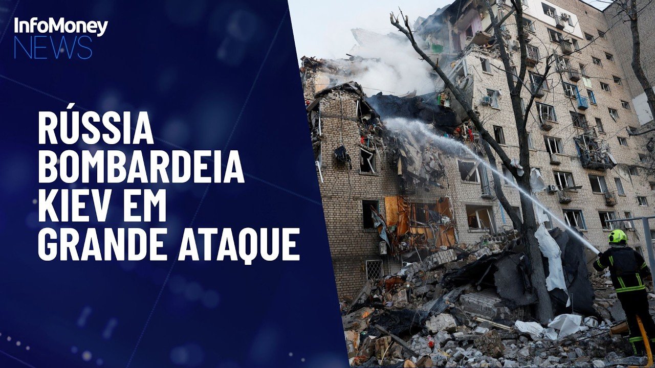 Ataque aéreo russo contra Kiev deixa pelo menos 13 mortos | InfoMoney News