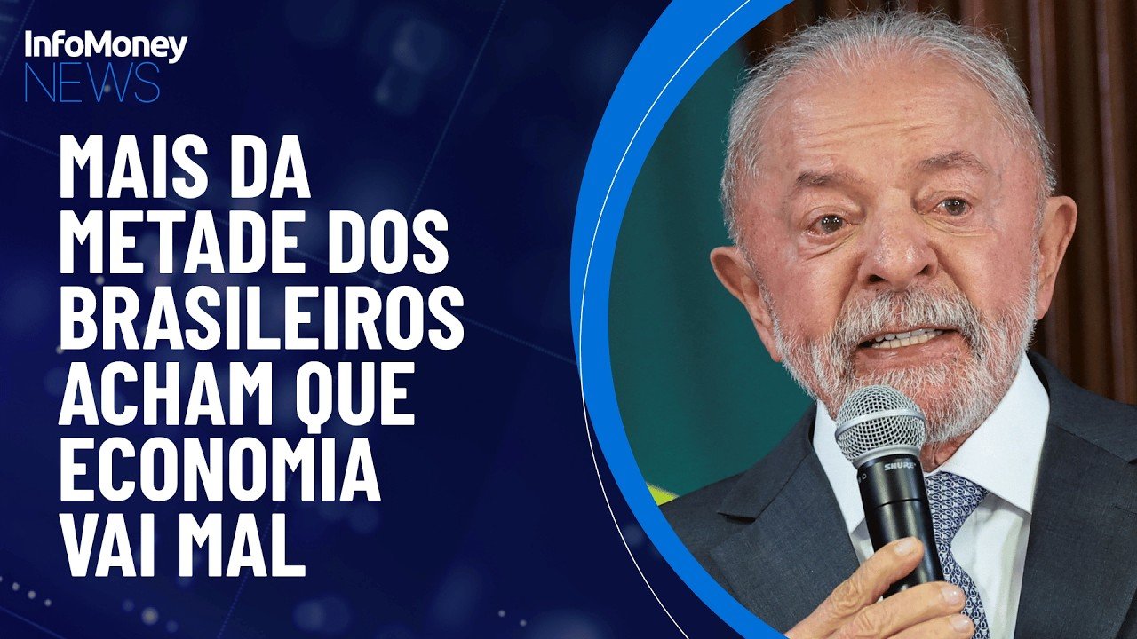 AtlasIntel:  52% dos brasileiros avaliam economia como ruim | InfoMoney News