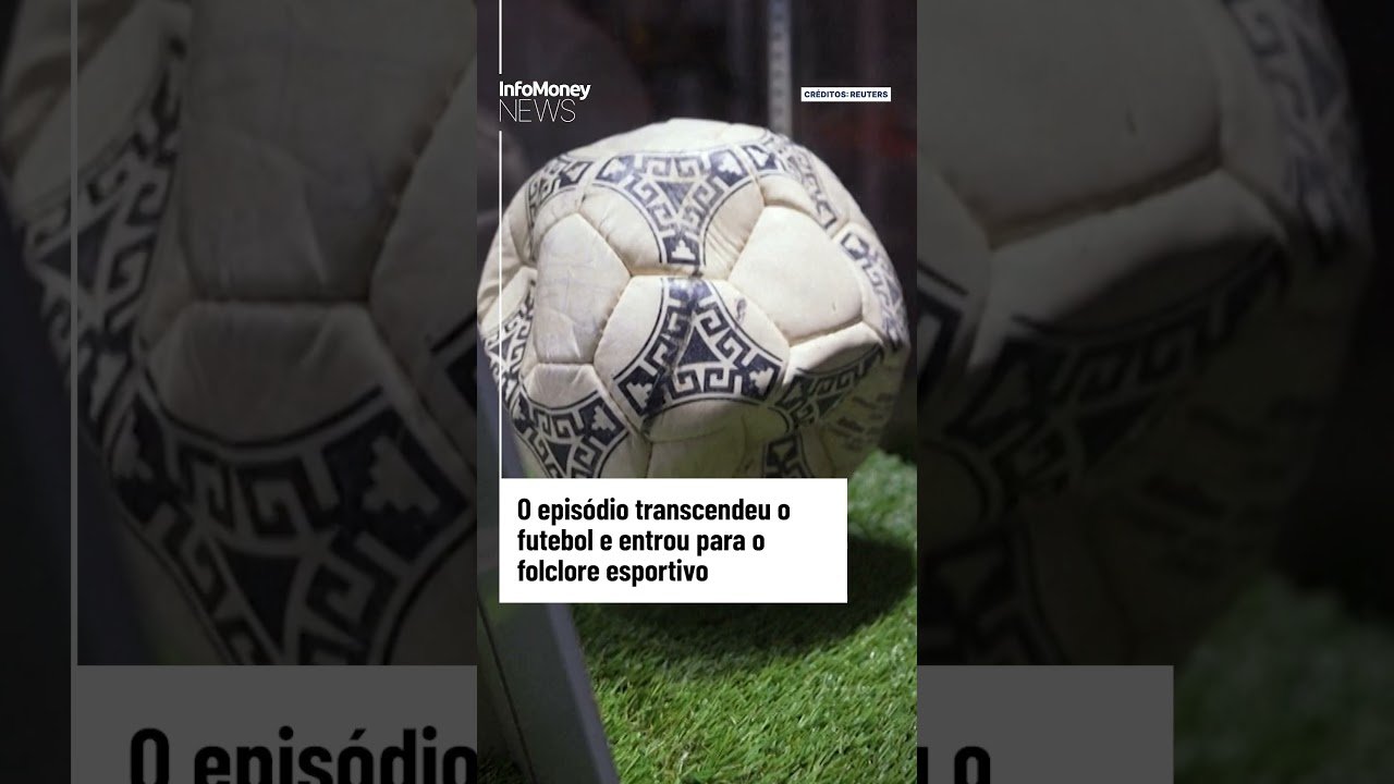 Bola da “Mão de Deus” vai a leilão com lance inicial de US$ 2,5 milhões | InfoMoney News