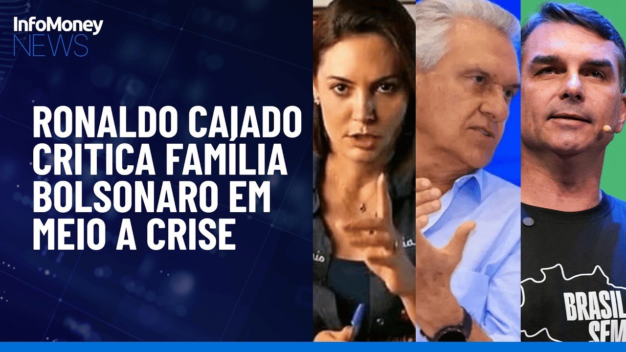 Caiado compara crise entre Flávio e Michelle a ‘Casos de Família’ | InfoMoney News