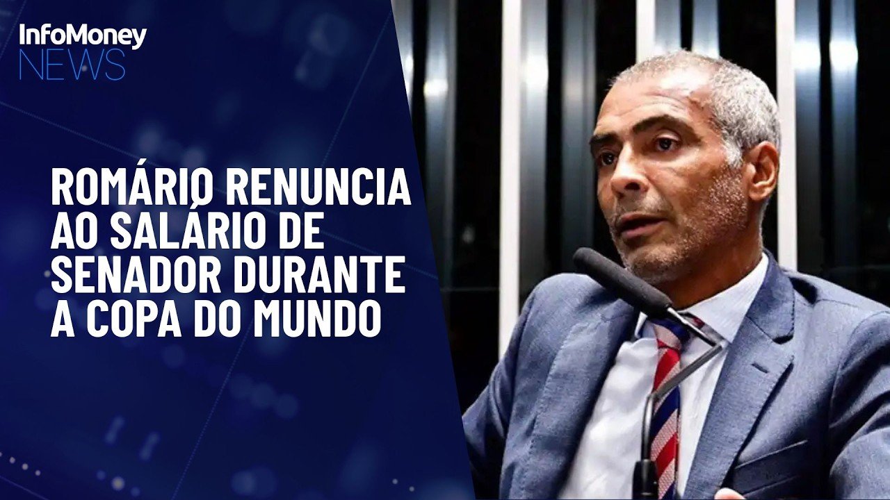 Copa: Romário abre mão do salário, após pressão nas redes sociais | InfoMoney News