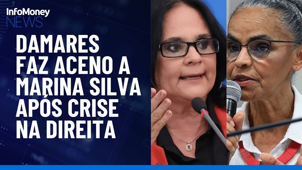 Damares acena a Marina Silva após ataques de aliados de Flávio | InfoMoney News